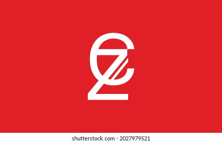 Alphabet letters Initials Monogram logo CZ, ZC, C and Z