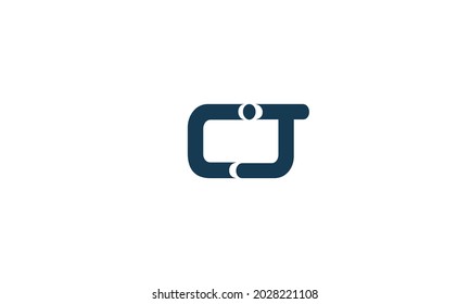 Alphabet letters Initial Monogram Logo CJ, JC, C und J