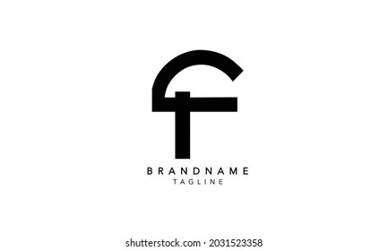 Alphabet letters Initials Monogram logo F, F INITIAL, F letter