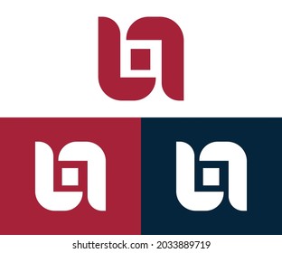 Alphabet letters Initial Monogram Logo LB, LB INITIAL, LB Letter