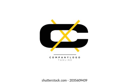 Alphabet letters Initial Monogram Logo XC, XC INITIAL, XC-Brief