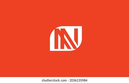 Alphabet letters Initials Monogram logo AN, NA, A and N