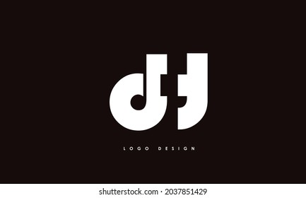 Alphabet letters Initials Monogram logo DH, HD, D and H