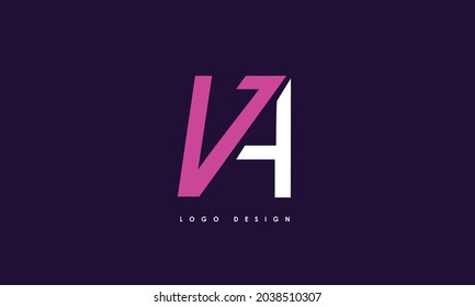 Alphabet letters Initial Monogram Logo VA, AV, V und A