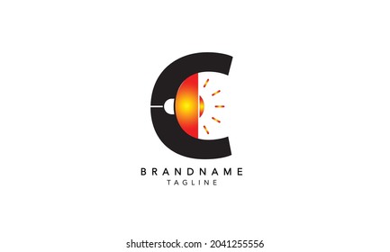 Alphabet letters Initials Monogram logo C,C INITIAL, C letter 