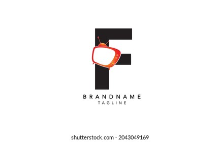 Alphabet letters Initials Monogram logo F INITIAL, F letter
