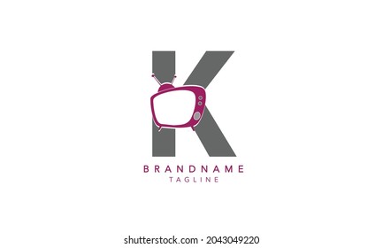 Alphabet letters Initials Monogram logo K INITIAL, K letter