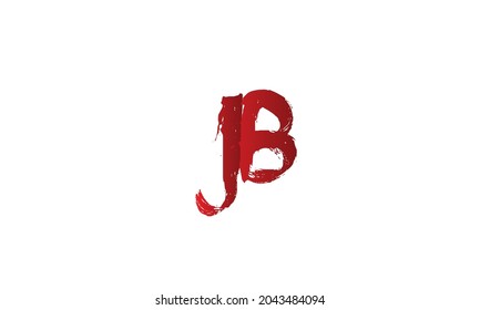 Alphabet letters Initials Monogram logo JB, BJ, J and B