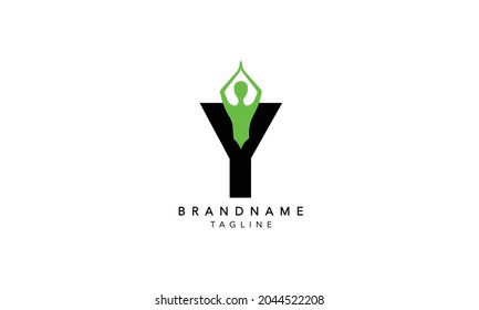 Alphabet letters Initials Monogram logo Y, Y INITIAL, Y letter