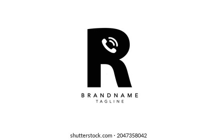 Alphabet letters Initials Monogram logo R, R INITIAL, R letter
