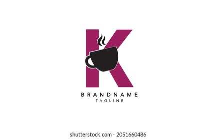 Alphabet letters Initials Monogram logo K, K INITIAL, K letter