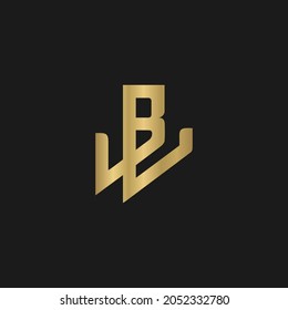 Alphabet letters Initials Monogram logo BW, WB, W and B
