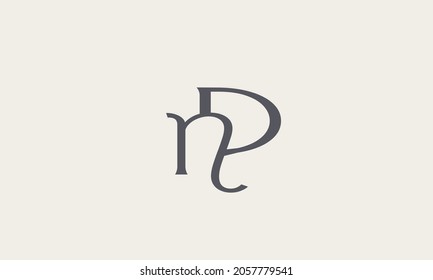 Alphabet letters Initials Monogram logo ND, DN, N and D