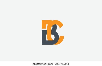 Alphabet letters Initial Monogram Logo BC, CB, B und C
