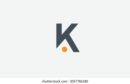 Alphabet letters Initials Monogram logo VK, KV, V and K