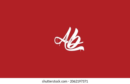 Alphabet letters Initials Monogram logo AB, BA, A and B