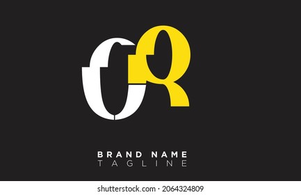 OR Alphabet letters Initials Monogram logo RO, O and R