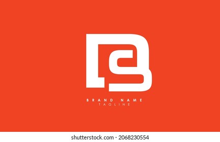 Alphabet letters Initials Monogram logo DS, SD, D and S