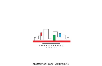 Alphabet letters Initials Monogram logo BUILDING, BUILDING INITIAL, BUILDING letter