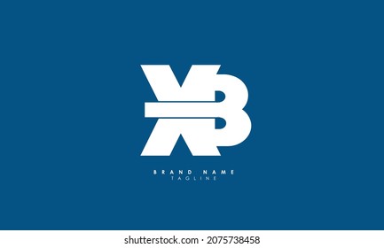 Alphabet letters Initials Monogram logo XB, BX, X and B