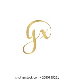 Alphabet letters Initials Monogram logo YX, XY, X and Y