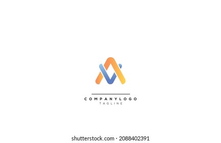 Letras alfabéticas Iniciales Logograma AV, AV INITIAL, AV