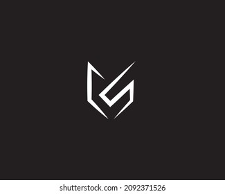 Alphabet letters Initials Monogram logo CS, CS INITIAL, CS letter