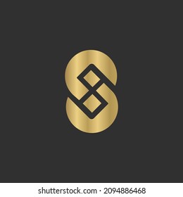 Alphabet letters Initials Monogram logo XS SX