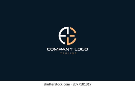 Alphabet letters Initials Monogram logo AE, AE INITIAL, AE letter