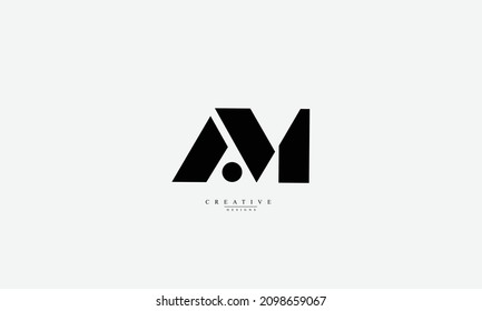 	
Letras alfabéticas Iniciales Monograma AM MA A M