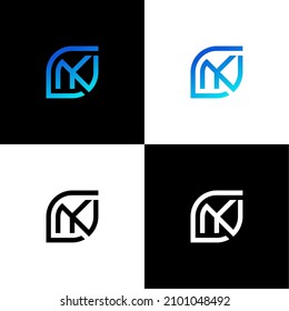 Letras alfabéticas Iniciales Monograma Modelo CYN o YNC
