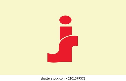 Alphabet letters Initial Monogram Logo SI, IS, S und I