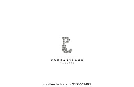 Alphabet letters Initials Monogram logo P, P INITIAL, P letter