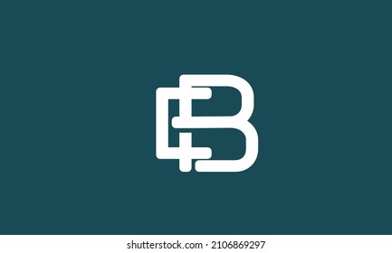 Alphabet letters Initials Monogram logo CB, BC, C and B