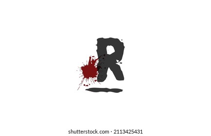 Alphabet letters Initials Monogram logo R