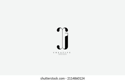 Alphabet letters Initials Monogram logo CG GC C G