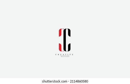 Alphabet letters Initials Monogram logo CC C