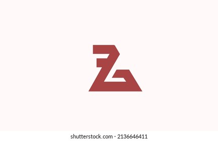 Alphabet letters Initials Monogram logo ZG, GZ, Z and G