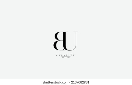Letras alfabéticas Logo del primer monograma