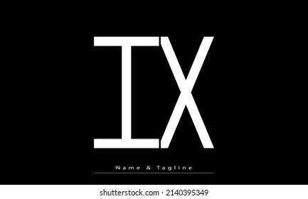 1,017 Letter Ix Logo Images, Stock Photos & Vectors 