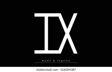 1,017 Letter ix logo Images, Stock Photos & Vectors | Shutterstock