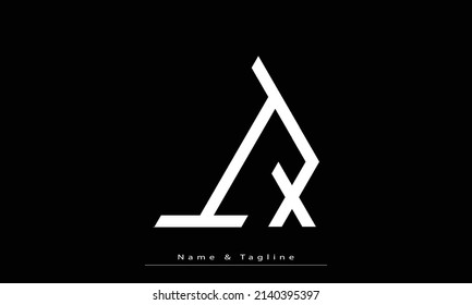 Alphabet letters Initials Monogram logo IX , XI