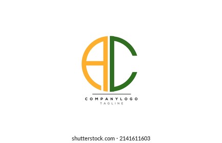 Alphabet letters Initial Monogram Logo AD, AD INITIAL, AD Letter