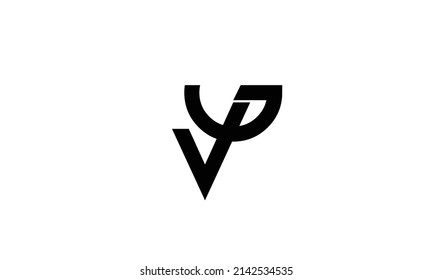 Alphabet letters Initials Monogram logo VG, GV, V and G