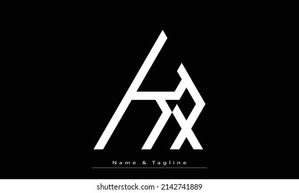 Alphabet letters Initials Monogram logo KX , XK