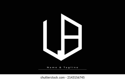 Alphabet letters Initials Monogram logo LB , BL