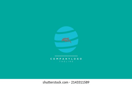 Alphabet letters Initials Monogram logo, DOLPHIN INITIAL, DOLPHIN letter
