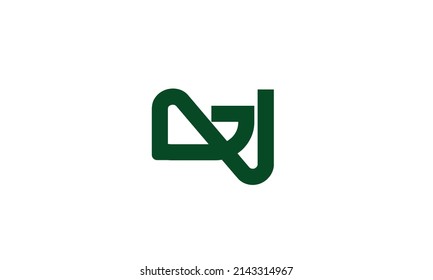 Alphabet letters Initial Monogram Logo GN, NG, G und N