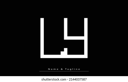 Alphabet letters Initials Monogram logo LY , YL
