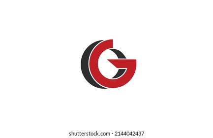 Alphabet letters Initials Monogram logo OG, GO, O and G